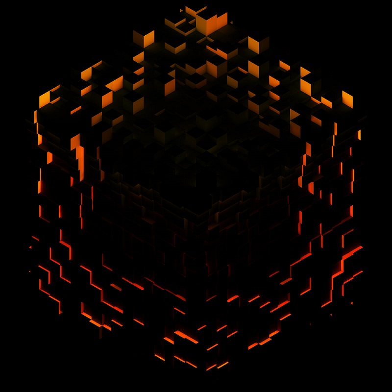 C418 - Minecraft Volume Beta (Red Orange &amp; Yellow Splatter 2LP