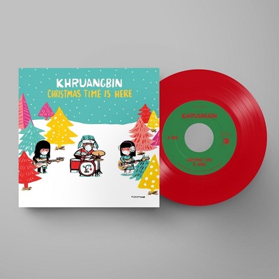크루앙빈 Khruangbin - Christmas Time Is Here (Limited Edition 7&quot; Red LP)