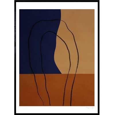 베릿 모겐센 로페즈 아트 포스터 Berit Mogensen Lopez - Shapes And Lines No 2 Art Poster