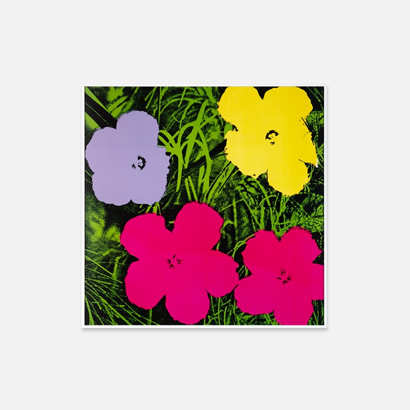 앤디 워홀 Flowers(purple), 1970 - Andy Warhol Art Poster