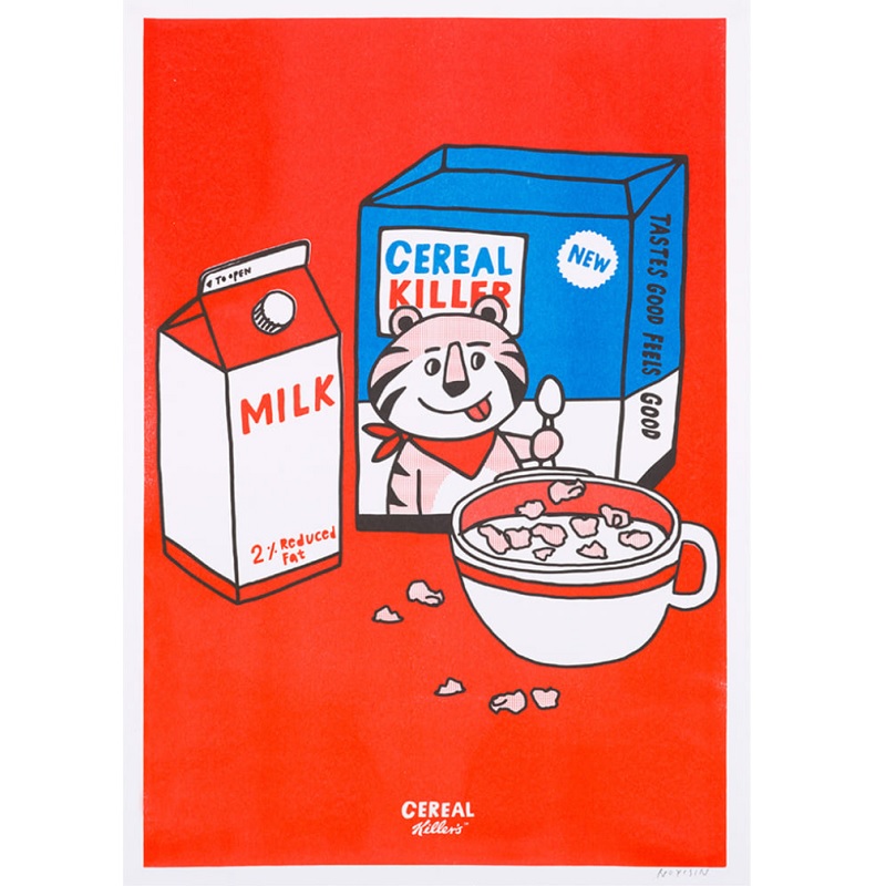 노이신 Noyisin - Cereal RedArt Poster