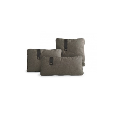 Loop Cushion (Brown/Green/Grey)