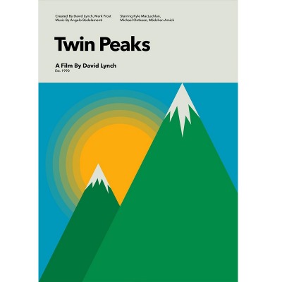 트윈픽스 아트포스터 Twin Peaks A Film By David Lynch Movie Poster Limited Edition Graphic Art Print