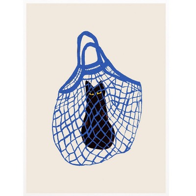 클로이 퍼페로 존슨 아트 포스터 Chloe Purpero Johnson - The Cats In The Bag Art Poster
