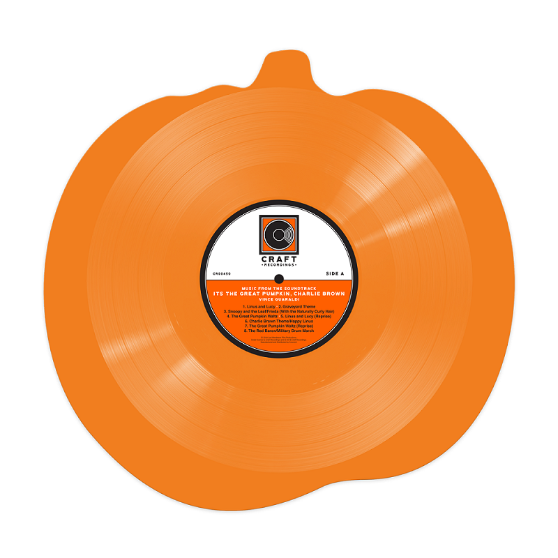 빈스 과랄디 찰리 브라운 할로윈 한정 호박 Vince Guaraldi  - It&#039;s The Great Pumpkin, Charlie Brown (Pumpkin Color LP)